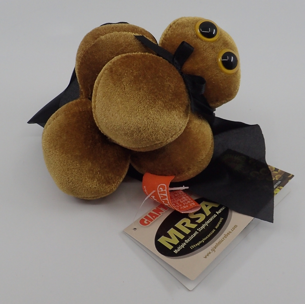 Giant Microbes MRSA Plush - NWT